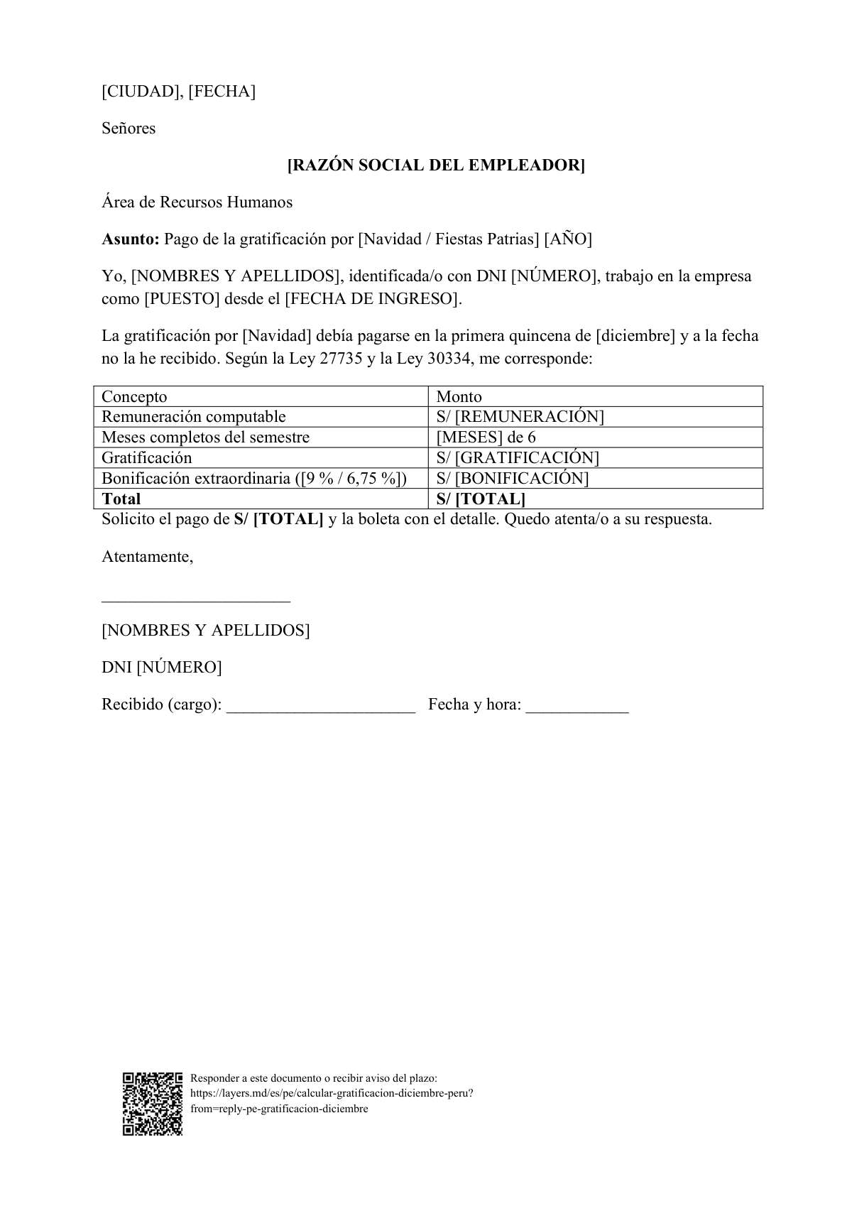 Calcula tu gratificación de diciembre: first page