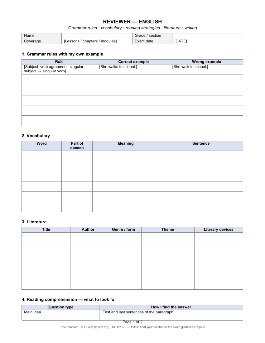 English reviewer: first page