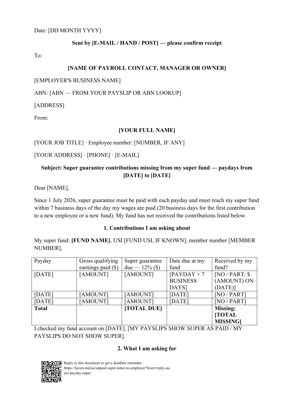 Super missing from your fund after payday?: first page